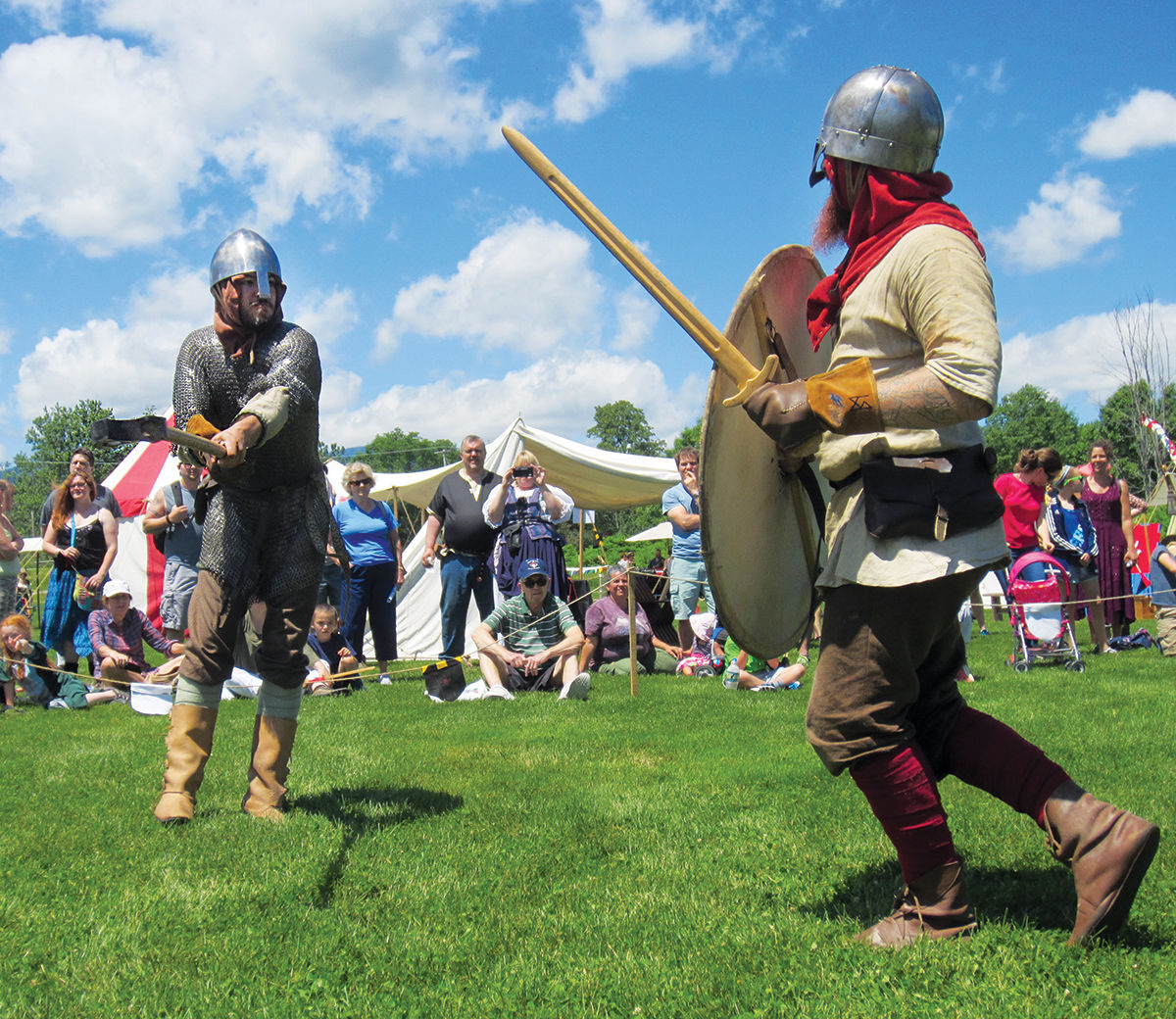 Dueling demonstration